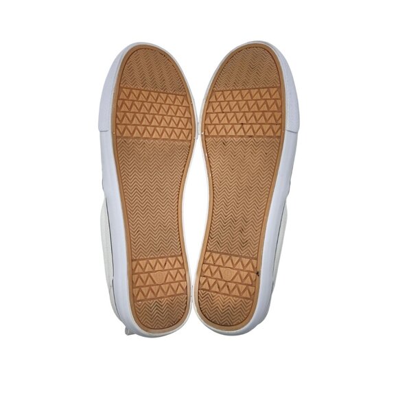 a new day Millie Twin Gore Slip-On Canvas Sneakers Women's US 9 M White - Picture 3 of 11